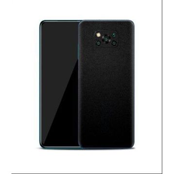 Ecr Mobile Poco X3 NFC Mat Siyah Arka Kaplama