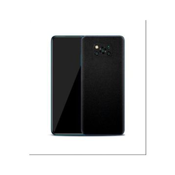 Ecr Mobile Poco X3 NFC Mat Siyah Arka Kaplama