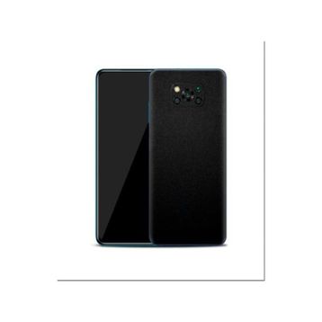 Ecr Mobile Poco X3 NFC Mat Siyah Arka Kaplama