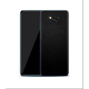 Ecr Mobile Poco X3 NFC Mat Siyah Arka Kaplama
