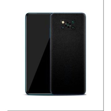 Ecr Mobile Poco X3 Pro Mat Siyah Arka Kaplama