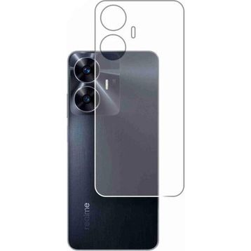 Ecr Mobile Realme C55 Uyumlu Arka Kırılmaz MAT Esnek Nano Koruyucu