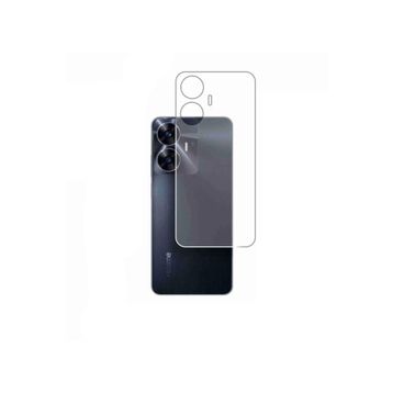 Ecr Mobile Realme C55 Uyumlu Arka Kırılmaz MAT Esnek Nano Koruyucu