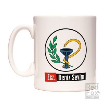 Eczacı Eczane Kişiye İsme Özel Meslek Kupa Bardak