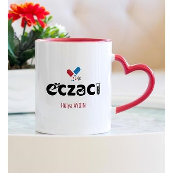 Eczacı Kalpli Kupa Bardak
