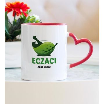 Eczacı Kalpli Kupa Bardak
