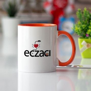 Eczacı Turuncu Kupa Bardak