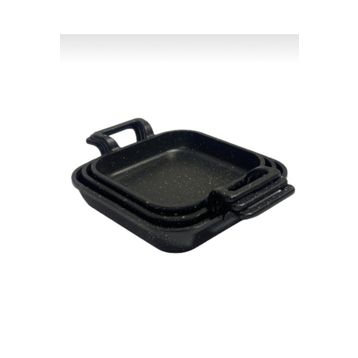 Eda 18-20-22 cm Kare Sahan Takımı