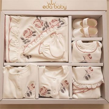 Eda Baby 5470 Fırfırella 10'lu Hastane Çıkışı