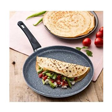 Eda Zetra 26 cm Granit Döküm Krep Gözleme Tavası