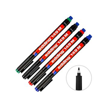 Edding 1 mm 4'lü Silgili Asetat Kalemi