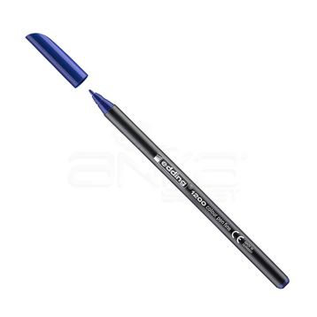 Edding 1200 003 Koyu Mavi 1 mm İnce Uçlu Keçeli Kalem
