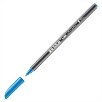 Edding 1200 Açık Mavi 3 Adet Grafik Kalemi