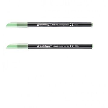 Edding 1200 Elma Yeşili 2 Adet Grafik Kalemi