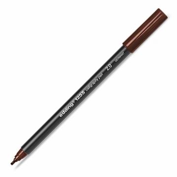 Edding 1255 2.0 Koyu Kahve Kaligrafi Kalemi