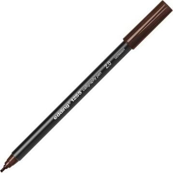 Edding 1255 Kesik Uçlu 2 mm Kahverengi Kaligrafi Kalemi