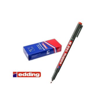 Edding 142 M Kırmızı 10'lu Asetat Kalemi