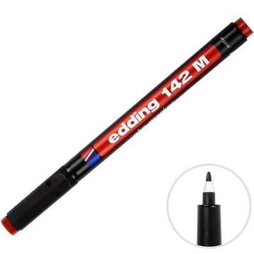 Edding 142M Siyah10'lu Paket Asetat Kalemi