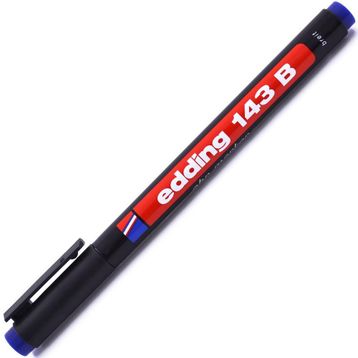 Edding 143 B Mavi Asetat Kalemi