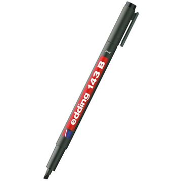 Edding 143B 1.3 mm Siyah Asetat Kalemi