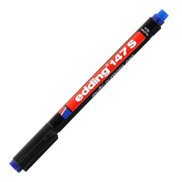 Edding 147S Mavi 10'lu Asetat Kalemi