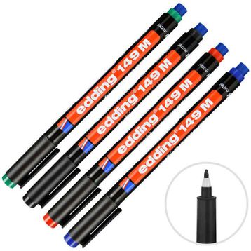 Edding 149 M 1 MM 4'lü Asetat Kalemi