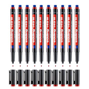 Edding 149M Kırmızı 10'lu Asetat Kalemi
