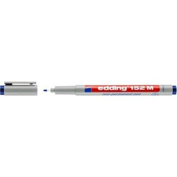 Edding 152M Mavi Silinebilir Asetat Kalemi