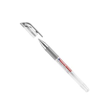 Edding 2185 Gel Roller Simli Davetiye Kalemi Gümüş Gri Jel Kalem