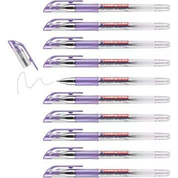 Edding 2185 Metalik Mor 10 0,7 mm Jel Kalem