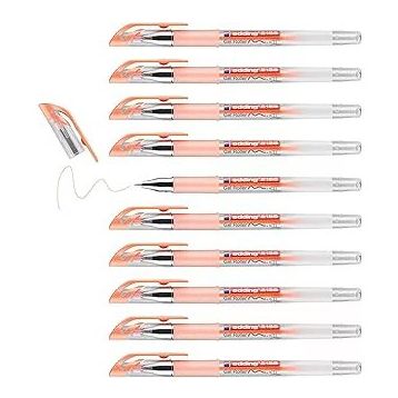 Edding 2185 Pastel Turuncu 10 0,7 mm Jel Kalem