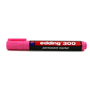 Edding 300 Pembe Permanent Marker Kalem