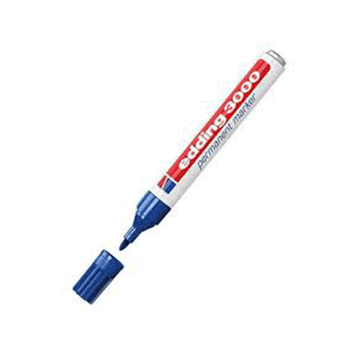 Edding 3000 Mavi Marker Kalem