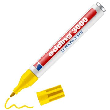 Edding 3000 Sarı Marker Kalem