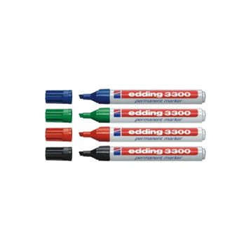 Edding 3300 1-5 mm Kesik Uçlu Permanent Markör Kalemi