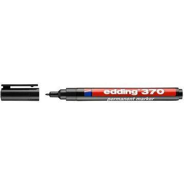 Edding 370 Permanent Siyah Asetat Kalem