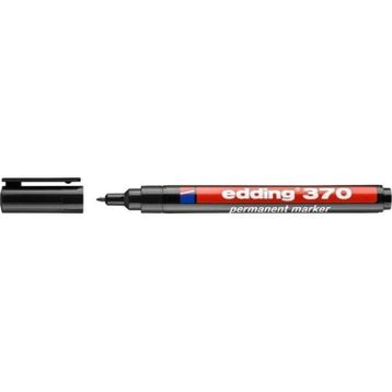 Edding 370 Permanent Siyah Asetat Kalem
