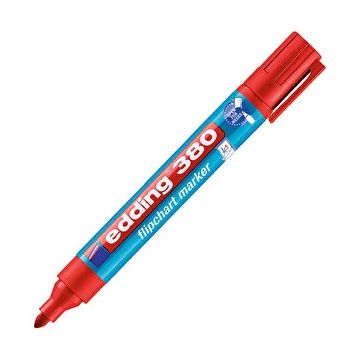Edding 380 Flipchart Kırmızı Renk Markör Kalem