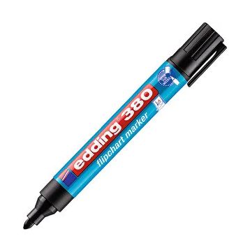 Edding 380 Flipchart Siyah Renk Markör Kalem