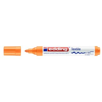 Edding 4500 Açık Turuncu Kumaş Boyama Kalemi