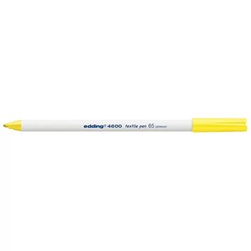 Edding 4600 1 mm Neon Yellow Tekstil Kalemi