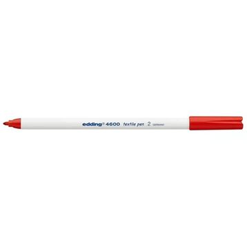Edding 4600 1 mm Red Tekstil Kalemi