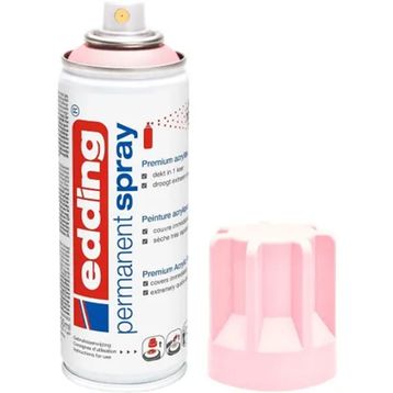Edding 5200 Permanent Sprey Premium Pastel Pembe Mat Akrilik Boya