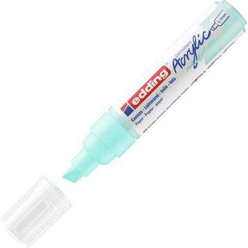 Edding 916 5000 Akrilik 5-10 MM Kesik Uç Pastel Mavi Markör Kalem