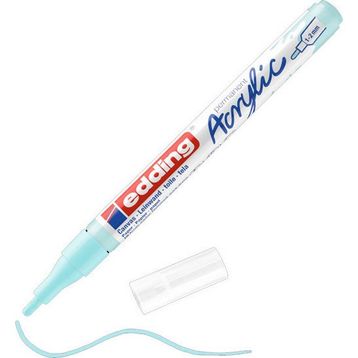 Edding 916 5300 Akrilik İnce Uçlu Pastel Mavi 1-2 MM Markör Kalem