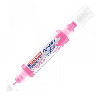 Edding Akrilik 3d Fosforlu Pembe Double Lıner