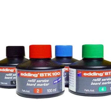 Edding BTK100 Siyah 1000 ml Yazı Tahtası Mürekkebi