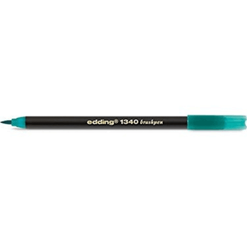Edding E-1340 Turkuaz Fırça Uçlu Kalem