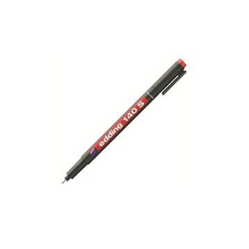 Edding E-140S Kırmızı Asetat Kalemi