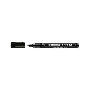 Edding E-144M 10'lu Siyah Asetat Kalemi